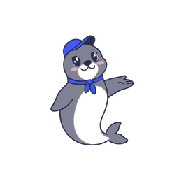 Reggie the Seal — pointing the way